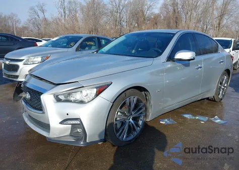 2018 Infiniti Q50 3.0T Sport из США, поврежденный, VIN JN1EV7AR6JM432263